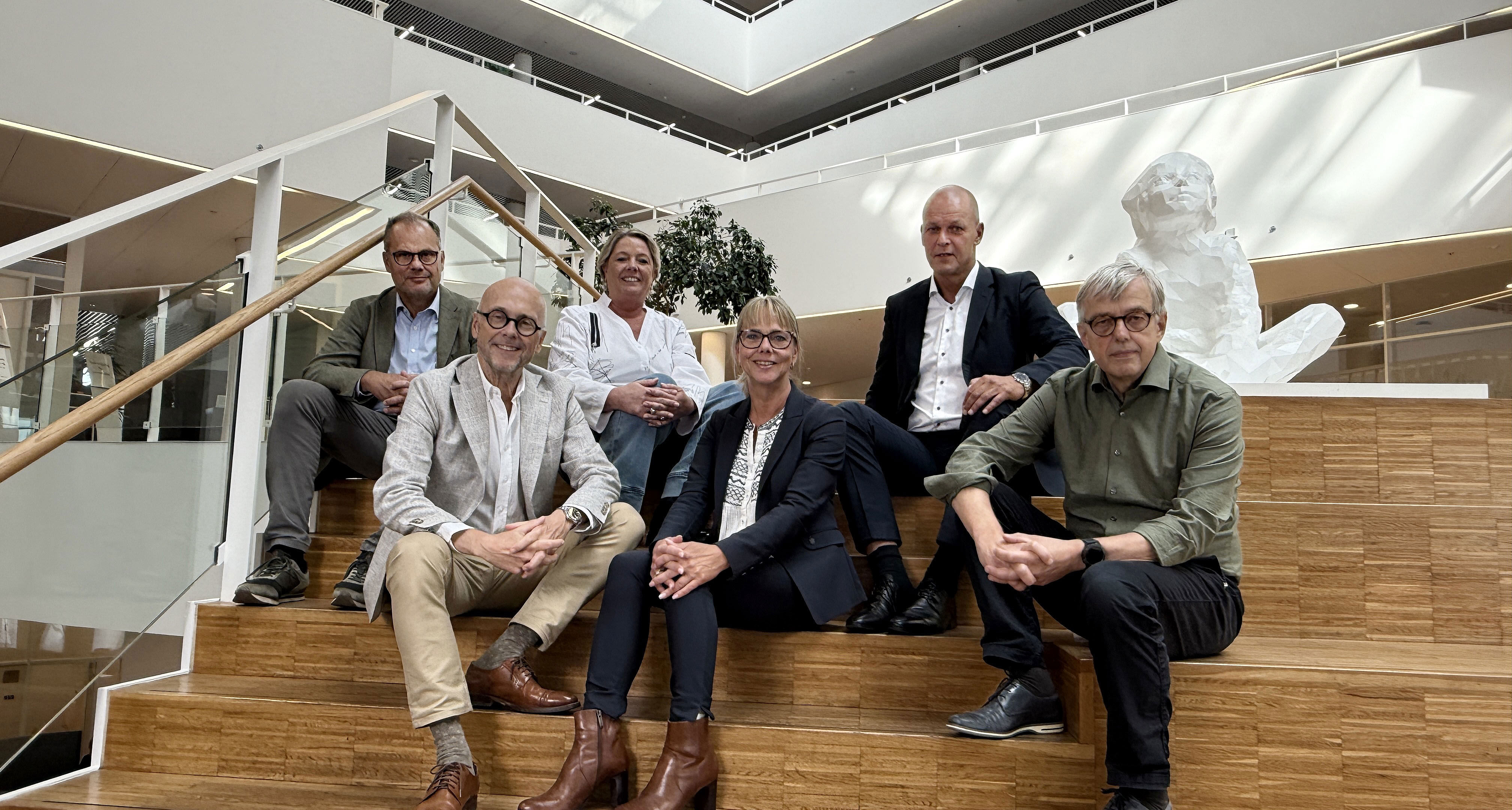 De 6 medlemmer af direktionen i Viborg Kommune