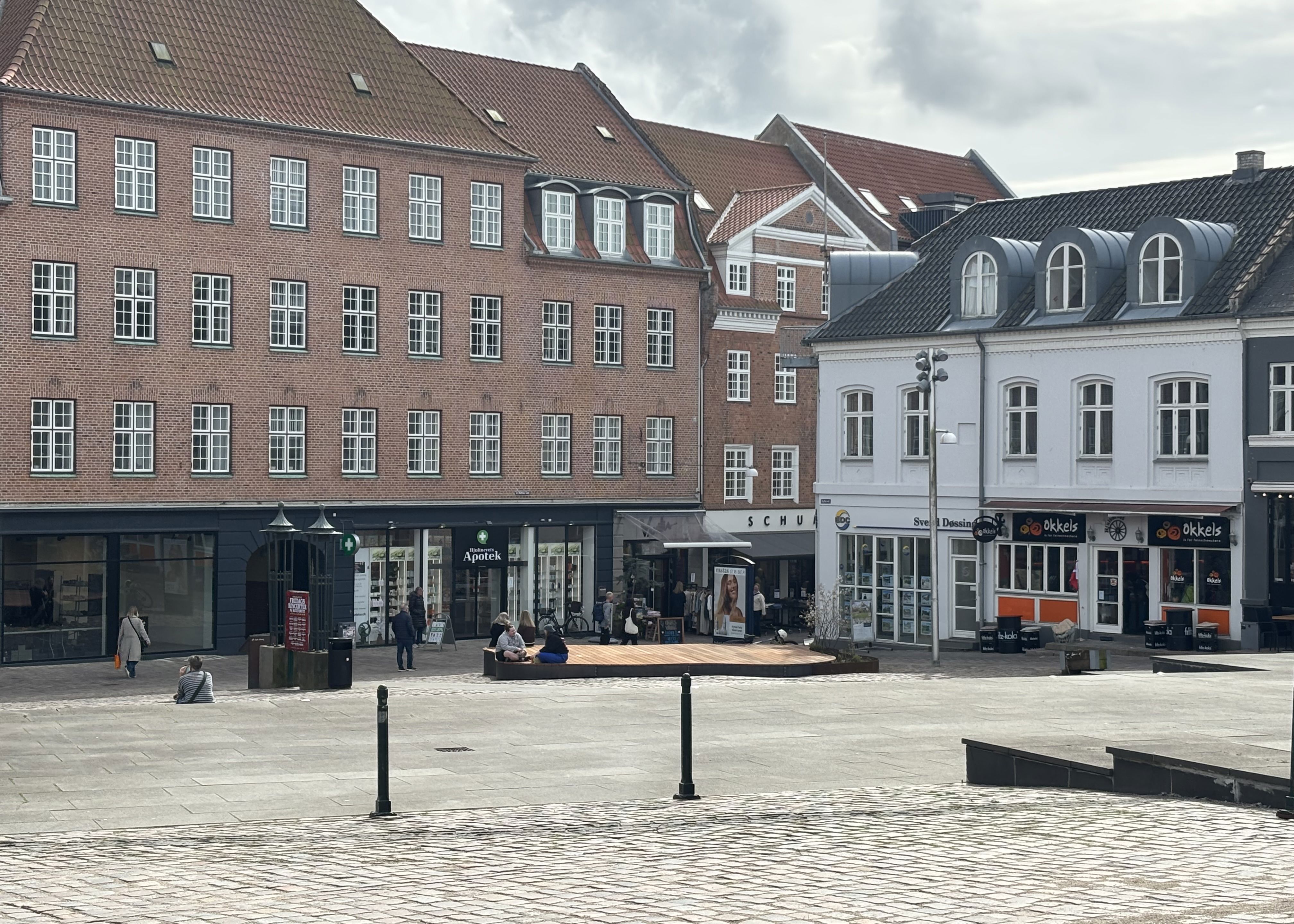 Hjultorvet set fra nordvest.
