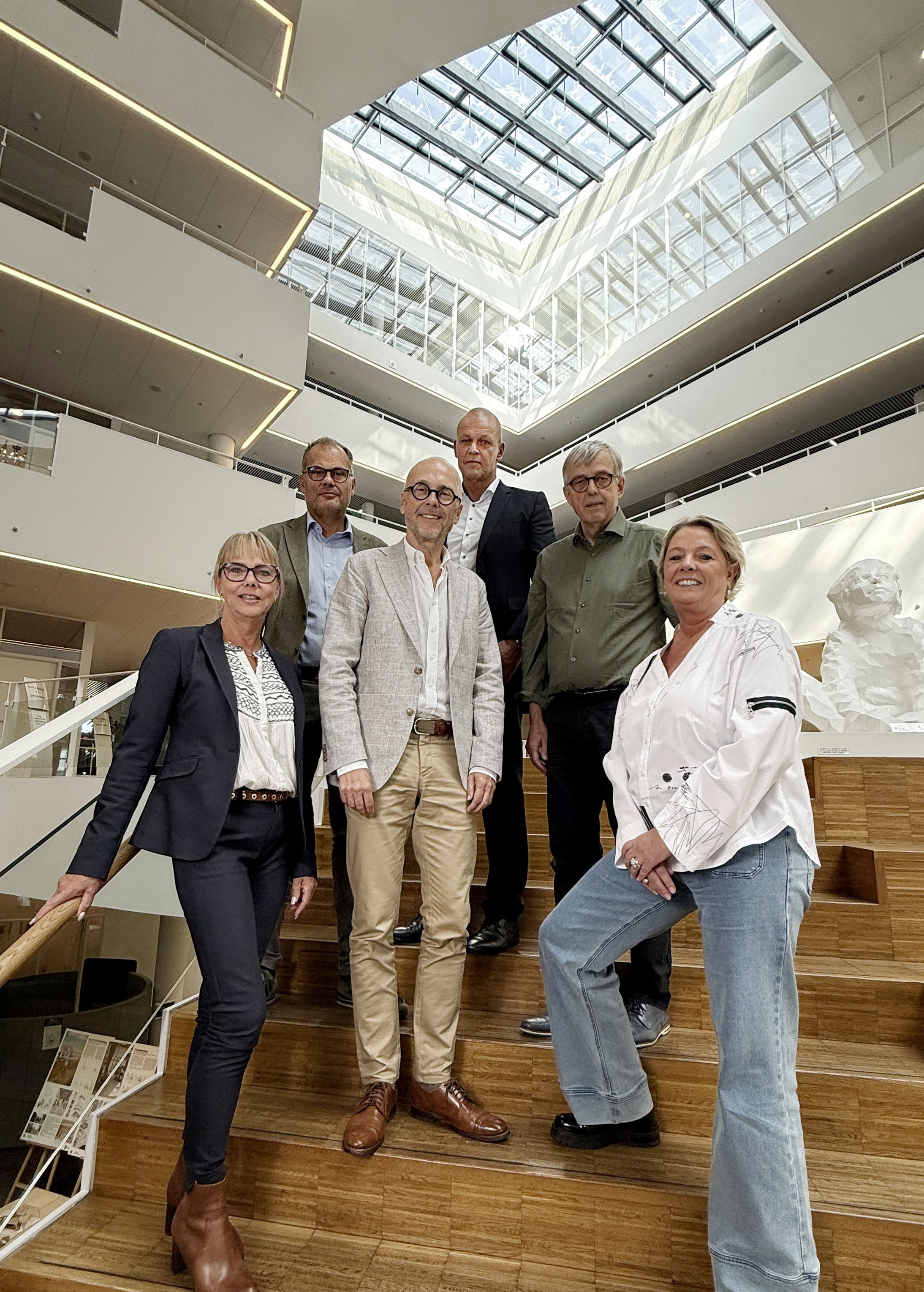De 6 medlemmer af direktionen i Viborg Kommune