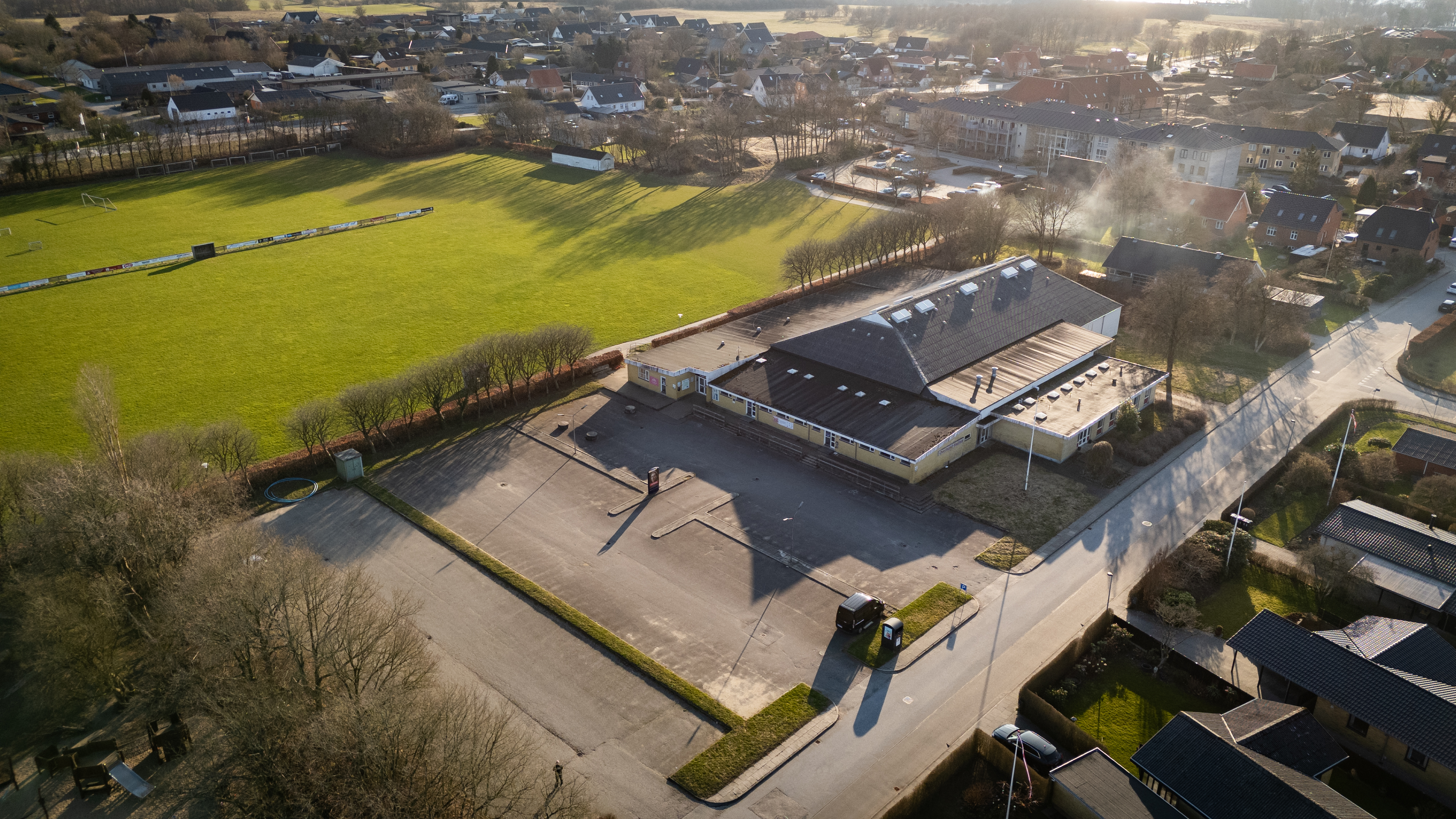Luftfoto af Toftegårdsvej 8 og 8G