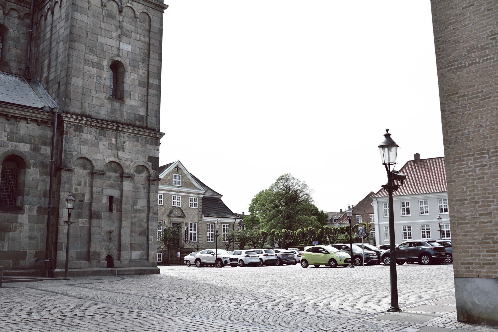 Pladsen foran Viborg Domkirke - Gammeltorv